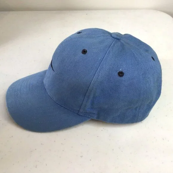 Nike Swoosh Embroidered Unisex Blue Baseball Style Adjustable One size fits most - Picture 3 of 8